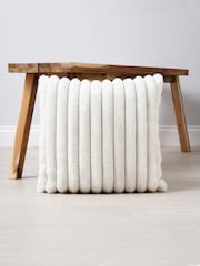 BHS Cream Jumbo Cord Cushion - Image 1 of 5