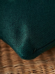 BHS Green Snow Fleece Cushion - Image 2 of 5