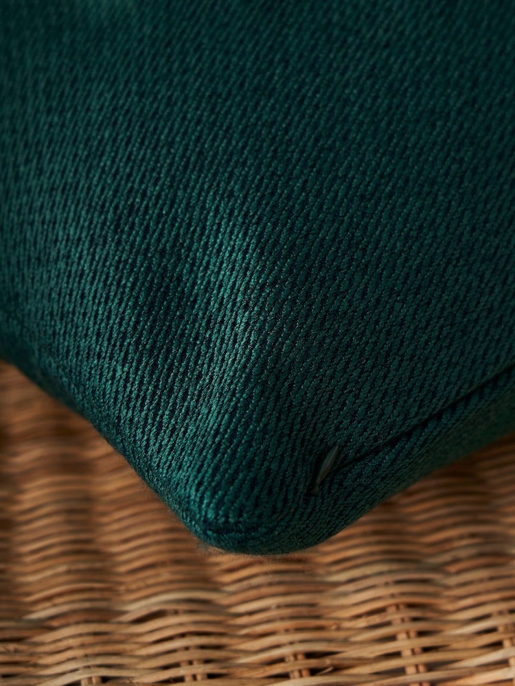 BHS Green Snow Fleece Cushion - Image 2 of 5