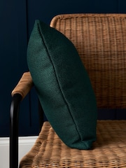 BHS Green Snow Fleece Cushion - Image 3 of 5