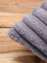 BHS Grey Jumbo Cord Cushion - Image 2 of 5