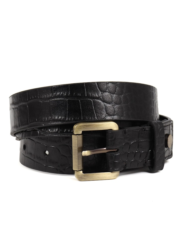 Jones Bootmaker Black Leather Belt - Image 1 of 2 Jones Bootmaker Black Leather Belt - Image 1 of 2