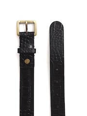 Jones Bootmaker Black Leather Belt - Image 2 of 2