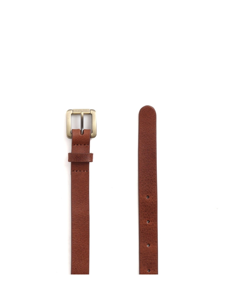Jones Bootmaker Brown Leather Belt - Image 2 of 2