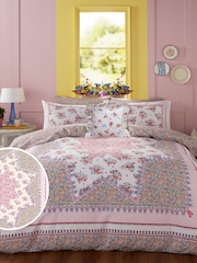 Cath Kidston Patchwork 100% Cotton Duvet Cover and Pillowcase Set - Изображение 1 из 4