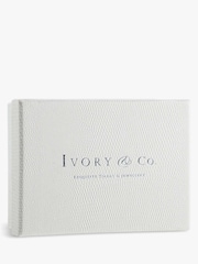 Ivory & Co Silver Dublin Crystal And Pearl Drop Earring - Image 5 of 5