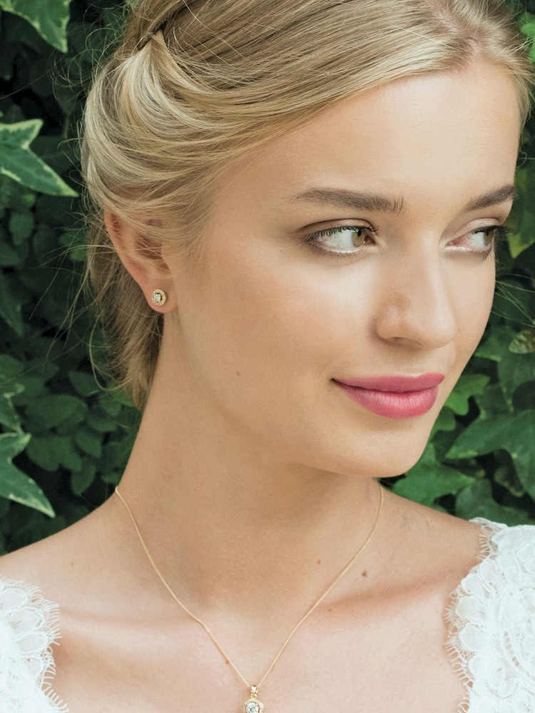 Ivory & Co Gold Balmoral Crystal Dainty Set - Image 2 of 5