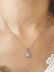 Ivory & Co Silver Balmoral Crystal Dainty Set - Image 3 of 5