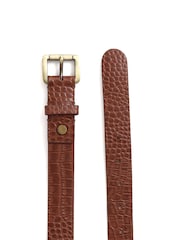 Jones Bootmaker Brown Leather Belt - Image 2 of 2