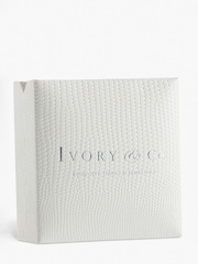 Ivory & Co Silver Portland Solitaire Crystal And Pearl Earrings - Image 5 of 5