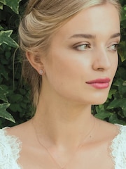Ivory & Co Rose Gold Balmoral Crystal Dainty Set - Image 3 of 5