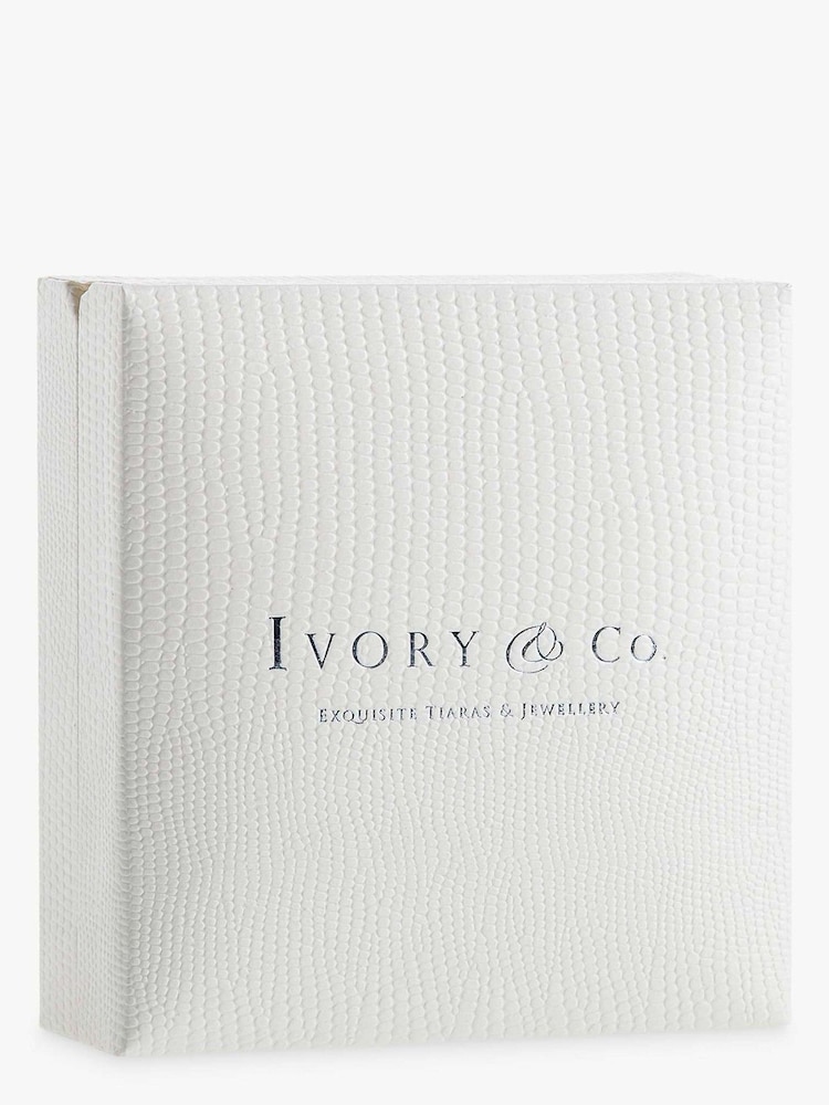 Ivory & Co Rose Gold Balmoral Crystal Dainty Set - Image 5 of 5