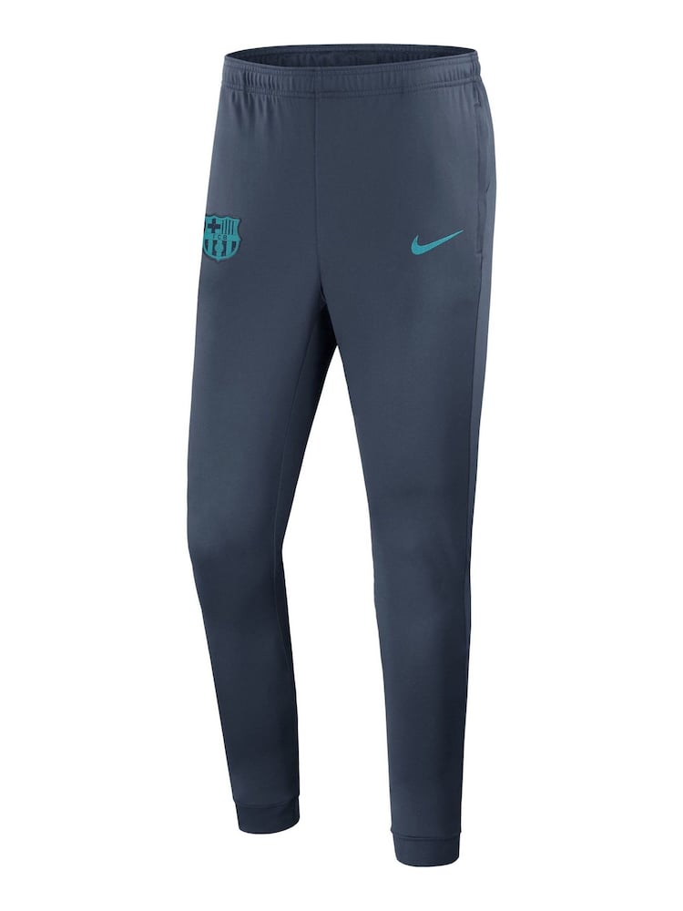 Nike Blue Barcelona Strike Hoodied Tracksuit - Thunder Little Kids - Image 4 of 5