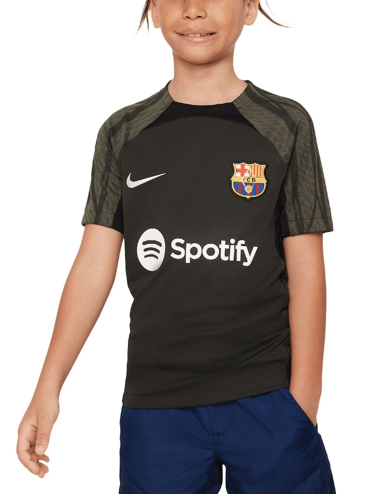 Nike Black Barcelona Strike Training Top Kids - Image 1 of 2
