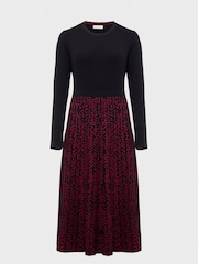 Hobbs Black Knitted Harlie Dress - Image 4 of 4