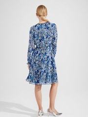 Hobbs Blue Sasha Dress - Image 2 of 4