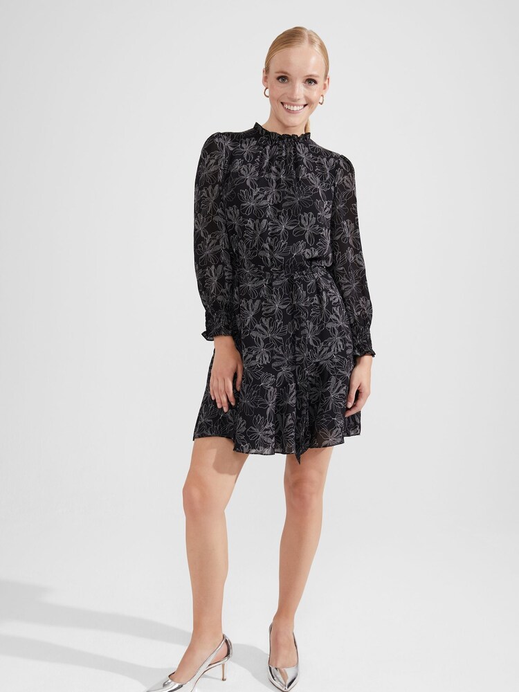 Hobbs Black Natalie Dress - Image 1 of 5