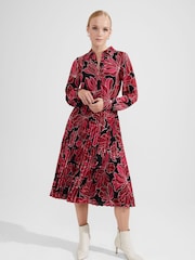 Hobbs Pink Laurenza Dress - Image 1 of 4