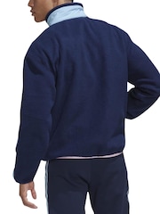 adidas Blue Arsenal Lifestyler Fleece Jacket - Image 2 of 3