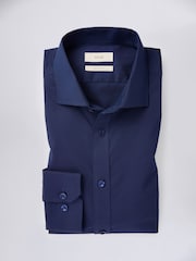MOSS Blue Stretch Shirt - Image 3 of 4