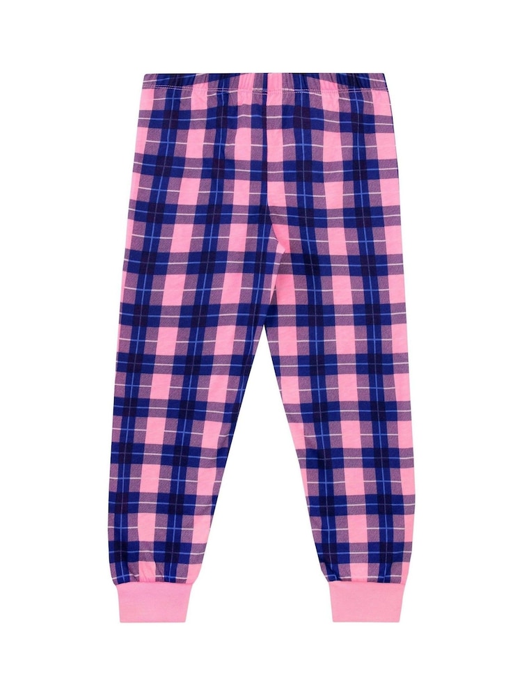 Harry Bear Pink/Blue 100% Cotton Nap Queen Pyjamas - Image 3 of 3