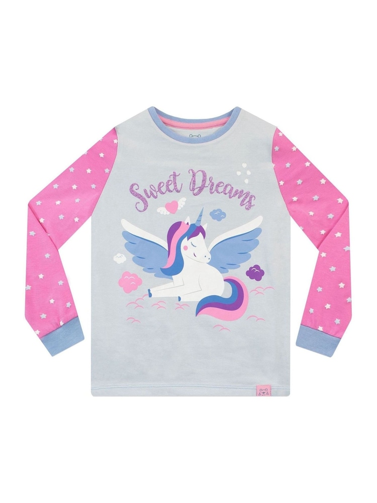 Harry Bear Pyjama mit Einhornmotiv - Bild 2 von 3 Harry Bear Pyjama mit Einhornmotiv - Bild 2 von 3