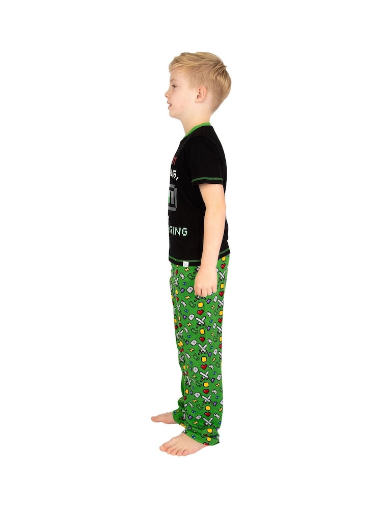 Harry Bear Gaming Glow In The Dark 100% Cotton Pyjamas - Image 5 of 12