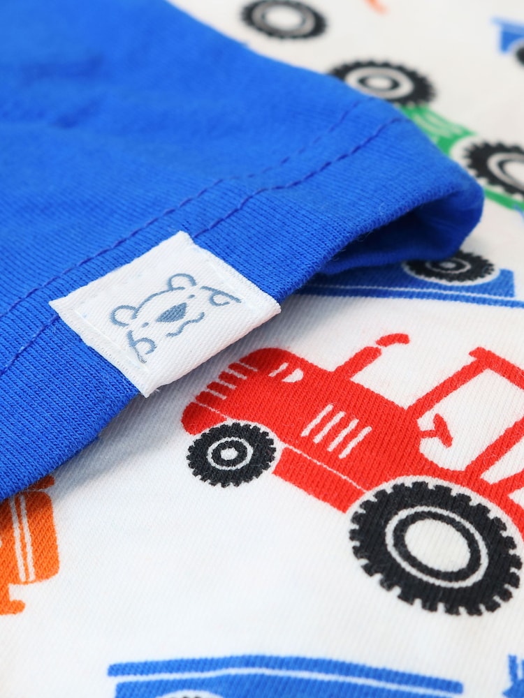 Pijama ajustado con diseño de tractores de Harry Bear - Imagen 5 de 5 Pijama ajustado con diseño de tractores de Harry Bear - Imagen 5 de 5