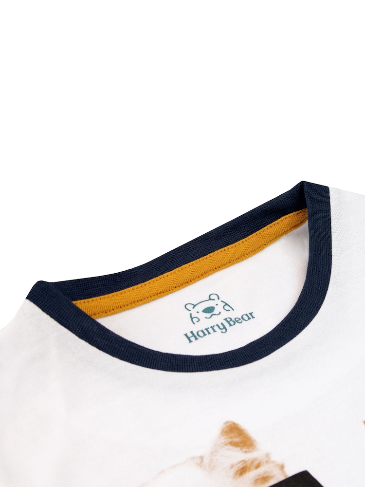Harry Bear White Cat Pyjamas - Image 4 of 5