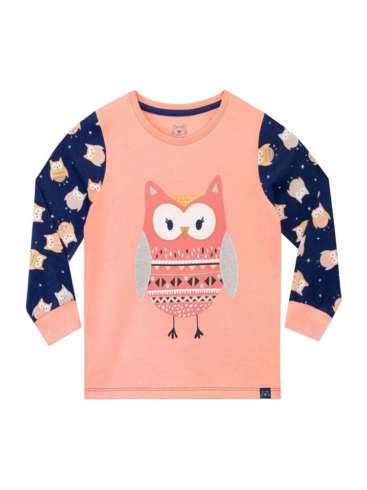 Harry Bear Pink Night Time 100% Cotton Pyjamas - Image 2 of 3