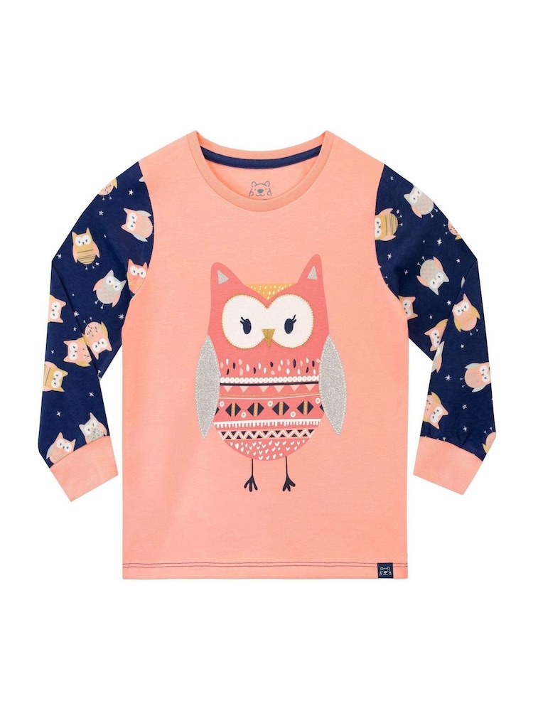 Harry Bear Pink Night Time 100% Cotton Pyjamas - Image 2 of 3 Harry Bear Pink Night Time 100% Cotton Pyjamas - Image 2 of 3