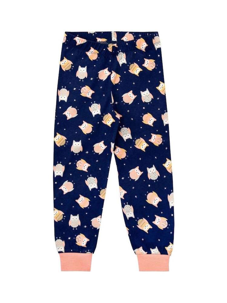 Harry Bear Pink Night Time 100% Cotton Pyjamas - Image 3 of 3
