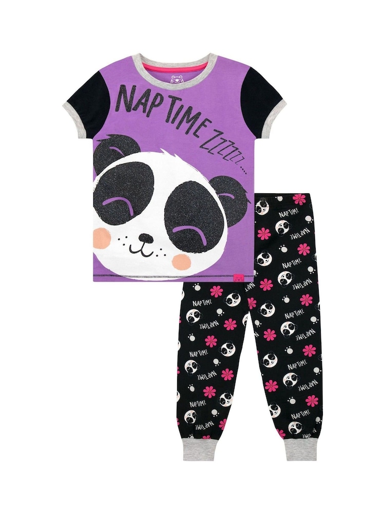 Harry Bear Purple Panda Pyjamas - Image 1 of 3