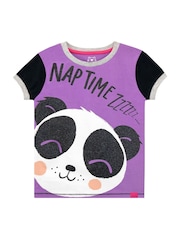 Harry Bear Purple Panda Pyjamas - Image 2 of 3
