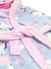 Harry Bear Purple Unicorn Dressing Gown - Image 4 of 5