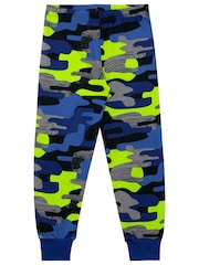 Harry Bear Grey Camouflage Skull Snuggle Fit Pyjamas - Image 3 of 5