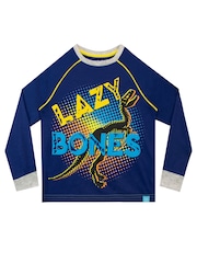 Harry Bear Grey Lazy Bones Pyjamas - Image 2 of 5