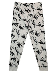 Harry Bear Grey Lazy Bones Pyjamas - Image 3 of 5