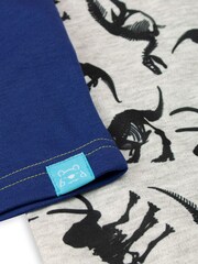 Harry Bear Grey Lazy Bones Pyjamas - Image 5 of 5