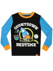 Harry Bear Black Countdown Till Bedtime Pyjamas - Image 2 of 5