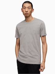 AllSaints Green Brace Crew T-Shirts 3 Pack - Image 5 of 9