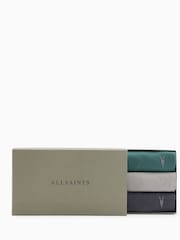 AllSaints Green Brace Crew T-Shirts 3 Pack - Image 9 of 9