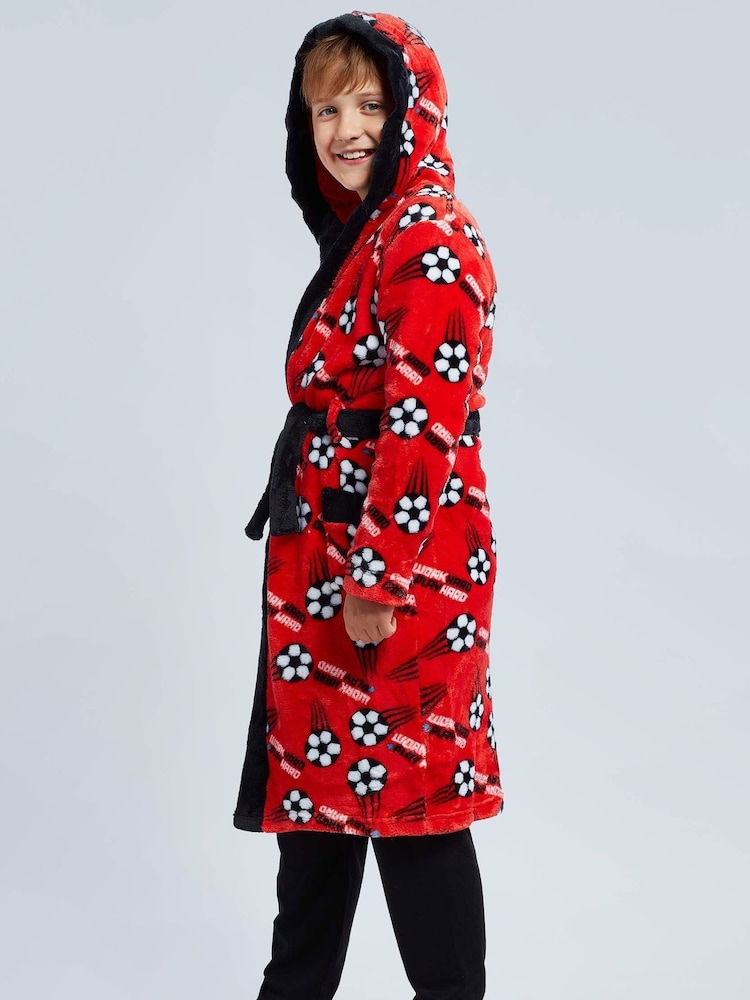 Harry Bear Red Football Dressing Gown - Image 3 of 5