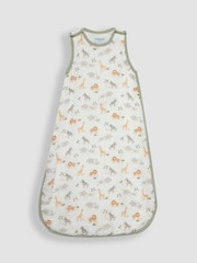 JoJo Maman Bébé Soft Safari 1 Tog Baby Muslin Sleeping Bag - Image 2 of 4