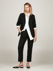 Tommy Hilfiger Black Core Slim Straight Trousers - Image 1 of 5