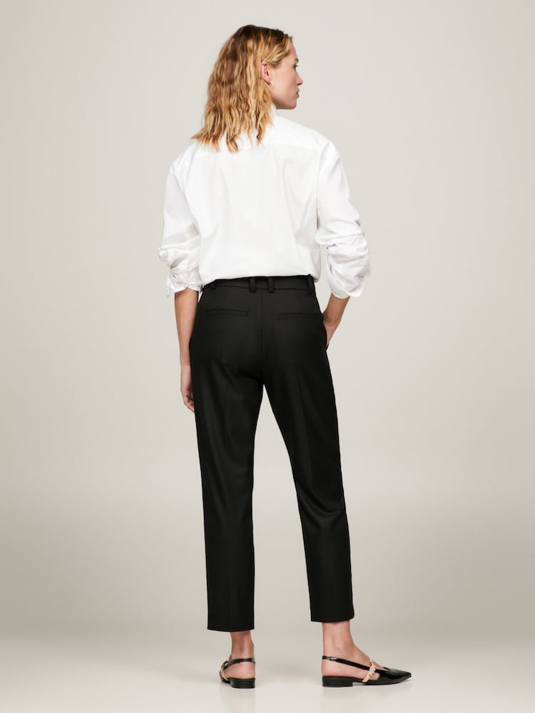 Tommy Hilfiger Black Core Slim Straight Trousers - Image 2 of 5