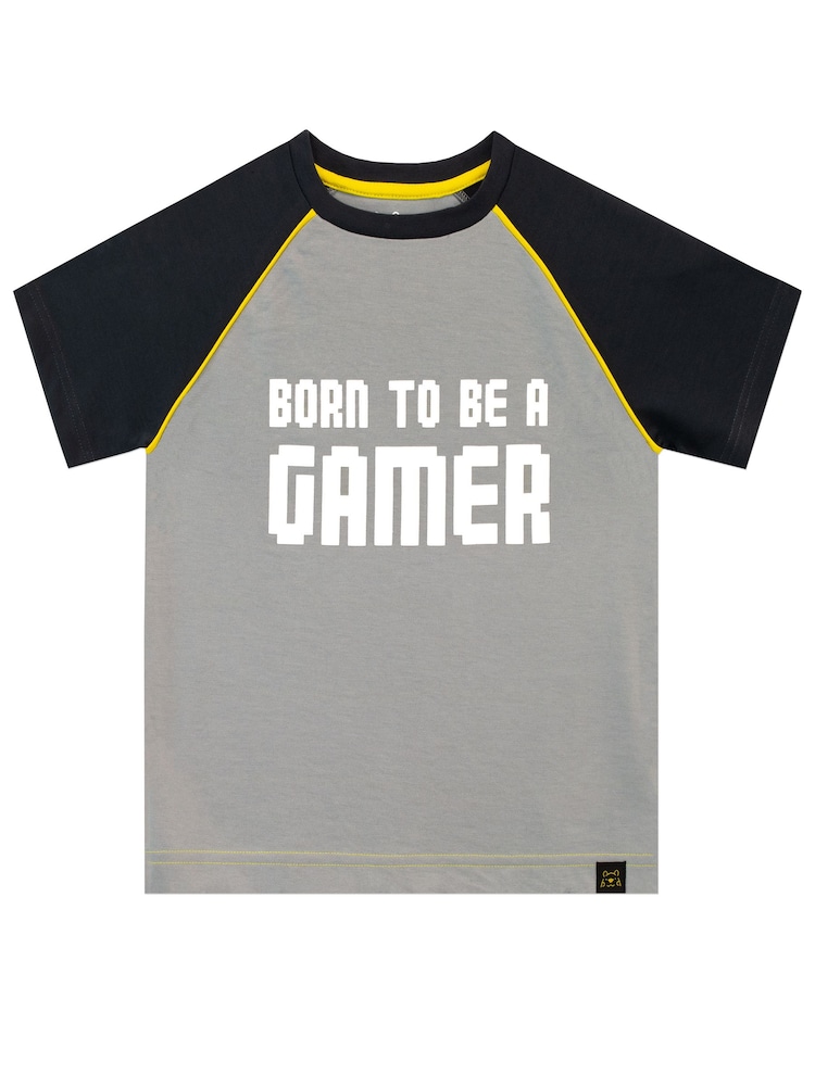 Harry Bear Grey Gamer Pyjamas - Image 2 of 5