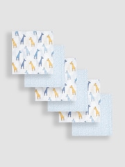 JoJo Maman Bébé 6-Pack Muslins - Image 3 of 4