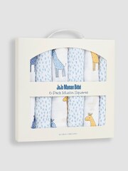 JoJo Maman Bébé 6-Pack Muslins - Image 4 of 4