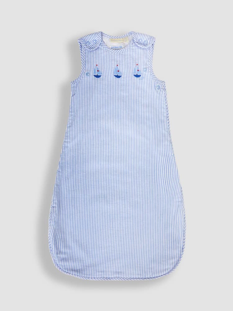 JoJo Maman Bébé Blue 1 Tog Baby Sleeping Bag - Image 1 of 2